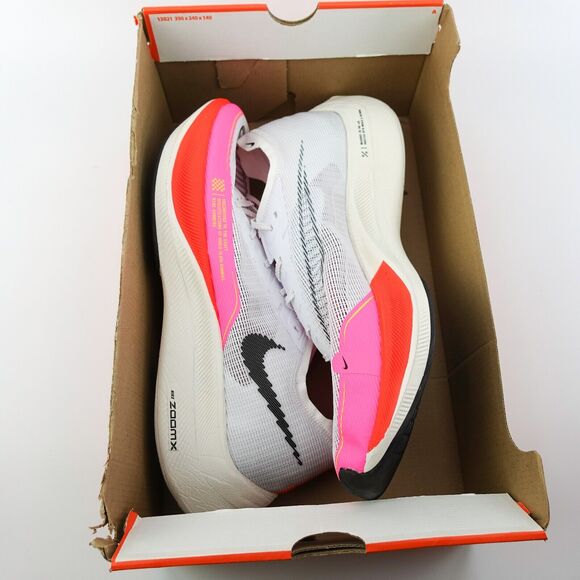 Nike ZoomX Vaporfly Next% 2 Rawdacious White Running Shoes DJ5457-100 Mens 15 main image 5